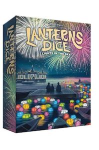 Draw Roll Write Games: Lanterns Dice: Lights in the Sky