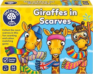 Giraffes in Scarves