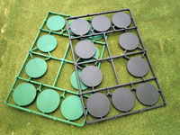 Miniatures Paint: Renedra 40mm Square Bases