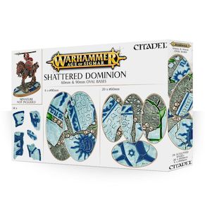 Accessories: Age of Sigmar: Shattered Dominion 60mm + 90mm Bases