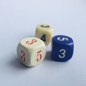 Dice: Averages Dice