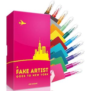 Social Deduction: A Fake Artist Goes to New York