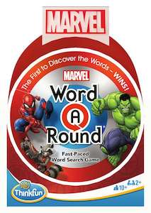 Word Games: Word A Round Marvel Edition