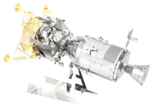 Metal Earth: Apollo CSM with LM