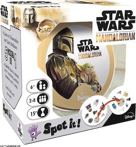Card Games: Spot it! Star Wars: Mandalorian