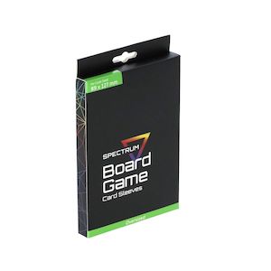 Accessories: BCW Board Game Sleeves: Double Size 89mm x 127mm 50 Pack