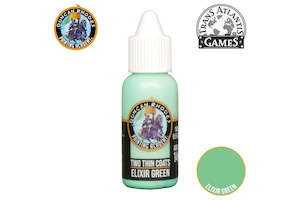 Hobby Paint: Two Thin Coats: Elixir Green 15ml