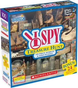 I Spy Treasure Hunt Search and FInd Puzzle Game 100pc