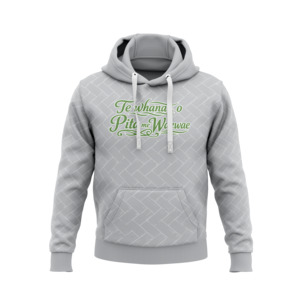Te Whānau o Pita me Waewae - Official Grey Hoodie
