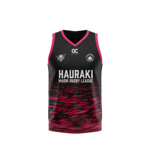 Hauraki Maori Rugby League Casual Basketball Singlet
