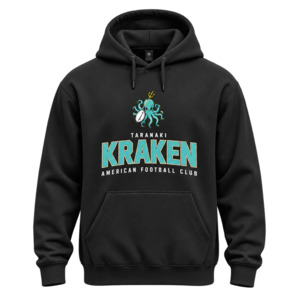 Kraken NFL Black Cotton Hoodie