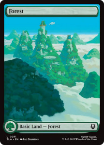 Mtg Singles Instock: Forest (0291) [Avatar: The Last Airbender]