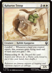 Mtg Singles Instock: Rabaroo Troop [Avatar: The Last Airbender]