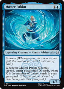 Mtg Singles Instock: Master Pakku [Avatar: The Last Airbender]