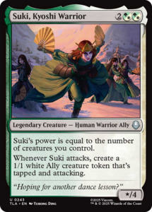 Mtg Singles Instock: Suki, Kyoshi Warrior [Avatar: The Last Airbender]