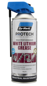 Lubricants: Dy-Mark Protech White Lithium Grease