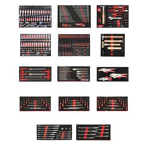 Superior Master Tool Set | 452-Piece Metric and SAE Master EVA Foam Tool Set