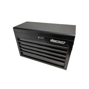 26" 5-Drawer Hand Carry Tool Box - Black, Black