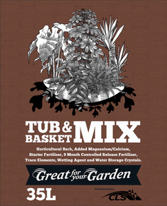 Tub and Basket Potting Mix - - - [35ltr Bag]