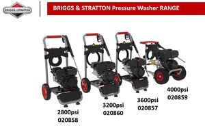 Briggs & Stratton 3200 Petrol Pressure Washer