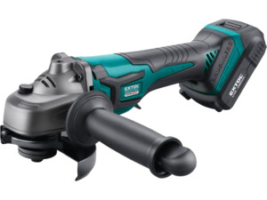 Tools: Extol Cordless Brushless Angle Grinder, SHARE20V, 1x2000mAh Battery