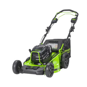 Electric Push Mowers: Greenworks 82V 21" Self-Propelled Lawnmower (Skin Only)