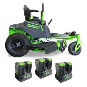 Electric Ride On Mowers: Greenworks 60V 42in Zero Turn Mower Kit