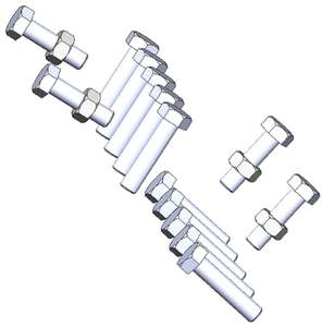 Hansa: Hansa C13/C16 Knife Bolt Set