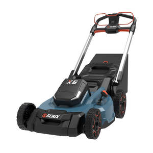 Electric: SENIX 60V 53cm Cordless Lawnmower Kit LPPX6-H-EU