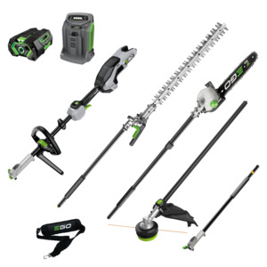 Lawn Trimmers: EGO Power+ MHSC1634E Multi-Tool Carbon Fibre 4pce Attachment Kit with Upgraded Power Head