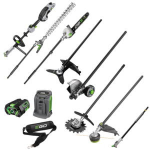 Lawn Trimmers: EGO Power+ MFC1634E Multi-Tool Carbon Fibre 7pce Attachment Kit with Upgraded Power Head