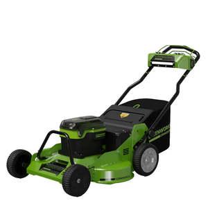 Push Mowers: Greenworks 82LM30S Self Propelled Lawnmower