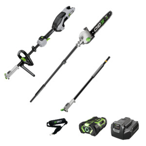Ego Power+ Multi-Tool Carbon Fibre Pole Saw Kit with Upgraded Power Head