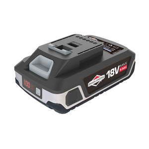 Battery Accessories: Briggs & Stratton 18V 2.5 Ah battery