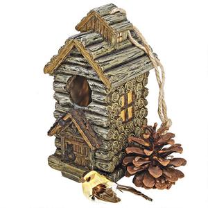 Cabin Bird House