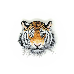 All: sumatra tiger brooch