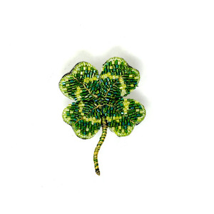 clover brooch
