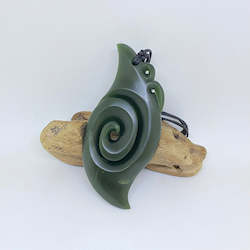 Large Manaia with Koru Tail