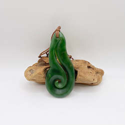 Koru: Long Koru Pendant