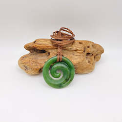 Koru: Kokopu Medium Koru Pendant