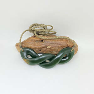 Horizontal Pikorua Twist Pendant