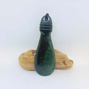 Mere War Club: Large Dark  Mere Pendant