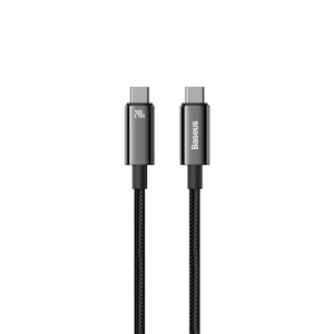 Products: Baseus 240W USB-C to USB-C Fast Charging Cable 2m - Tungsten Gold Series - GA Tech