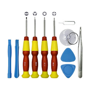 11 in 1 Phone and Tablet Repair Tool Kit - Essential Opening and Repair Set - GA Tech
