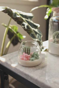 Judean Desert - Mini Terrarium Candle