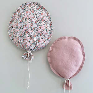 Nursery Decor: Fabric Balloons - Dusty Pink