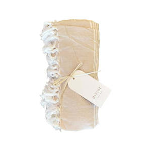 Light weight Turkish style cotton Towels / beige