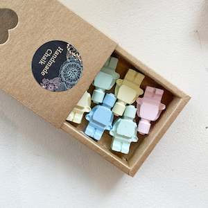 Stocking Fillers For Kids: Mini Shape Chalk Boxes - Lego Men