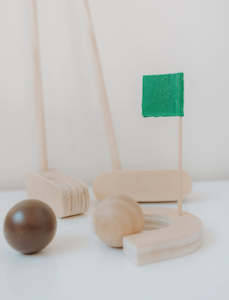 Wooden Golf Set