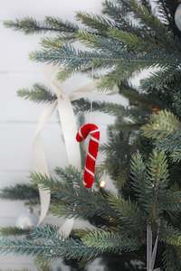 Candy Cane Decoration - Set of 2